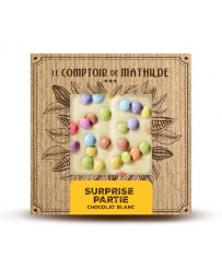 Tablette de chocolat lait Noël Comptoir de Mathilde 80gr - Le